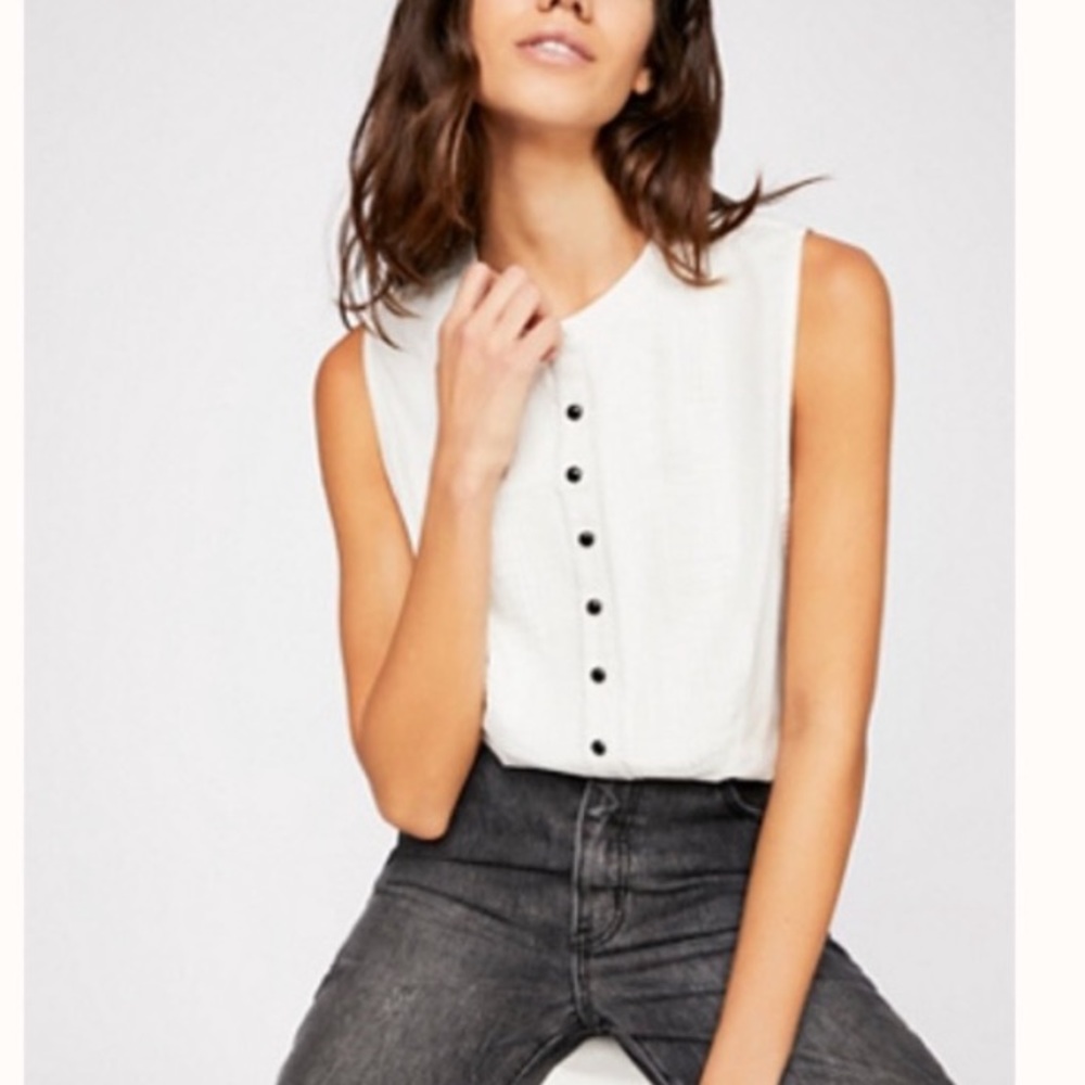 Free People Tux For Dinner Bodysuit